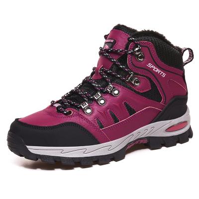 China Add Special Hot Selling Velvet Shoes Outdoor Hiking Mountain Hiking Used Shoes for sale