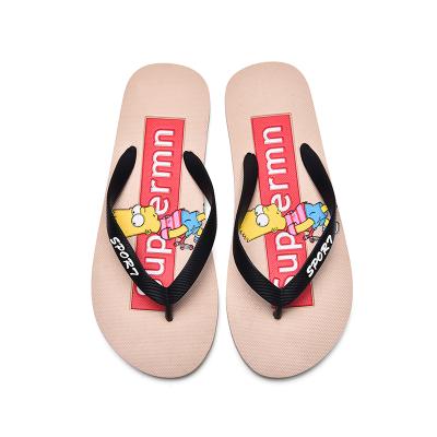 China Fashion Trend Wholesale Customized Summer Flip Flops Shoes Slippers Home Good Quality For Men for sale