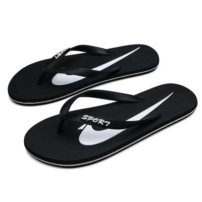 China Hot Sale Cheap Custom Made Men Flip Flops Summer Slipper New Fashion Trend Fashion Men's Flip Flops for sale