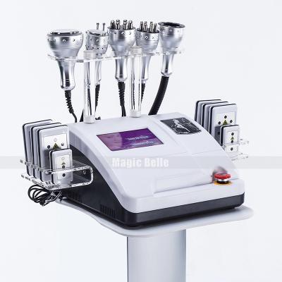 China Professional Cavitation Weight Loss Machine Portable Slimming Machine Body Slimming 6 in 1 Ultrasonic Cavitation Vacuum Beauty Machine for sale