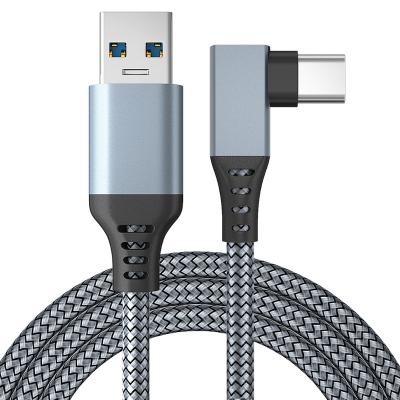 China 3A Fast Charging Oculus Search Link Vr Rechargeable Data Cable 100w Nylon Braided Usb C To Type C Cable For All Mobiles for sale