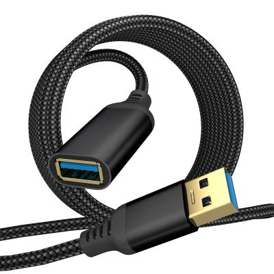 China Support USB 3.0 Transfer Speed ​​Usb Extension Cable Attach 5gpbs Charging USB 3.0 Extension Cablefast Female To Male PVC Beaded Smart Tech Products 2023 bag for sale