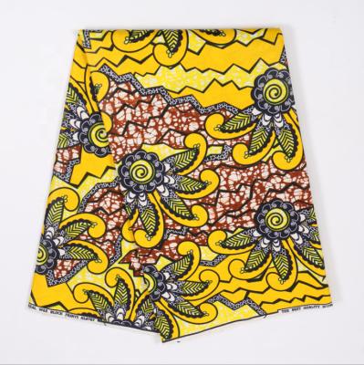 China Shrink-Resistant African Fabric Wax Printing African Tradititional Garment Material for sale