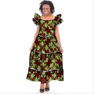 China Cotton 2019 Summers Dress/Long African Dress Dashiki Dress/African Women's Banquet Dress Riche d'azin for sale