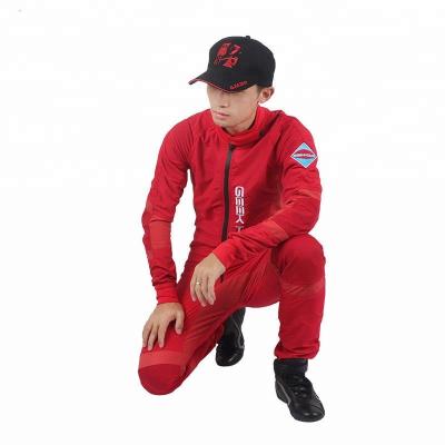 China Fly Free Falling Suit Breathable Red Jumpsuit Skydive Speed for sale