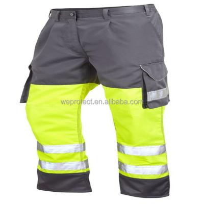 China Modern Design Reflective Pants Poly Cotton High Visibility Antibacterial Safety Workwear In Low Price for sale