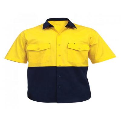 China Day Only 100% Cotton Anti-Shrink Drill Shirt for sale