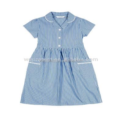 China Lovely Dress Little Girls Stripe Dress for sale