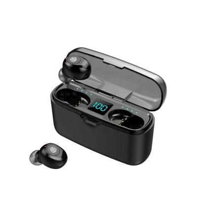 China New In-Ear Metal Frosted Texture Booth Dual Touch Controlled Headphones Wireless Earbuds Earphone for sale