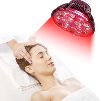 China Peel tighten products hot sell 54w E27 socket 660nm 850nm red infrared portable light therapy bulb wholesale for sale