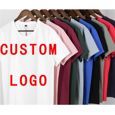 China Wholesale Custom Design Custom Cheap Wholesale Custom Made Comfortable Cotton Non-Label T-shirt Anti-wrinkle T-shirt OEM Plain Basic T-shirt for sale