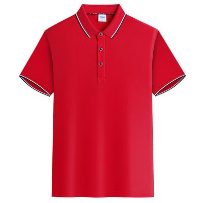 China Summer QUICK-DRY Polo Shirts Breathable T-shirt Polo Shirts Short-Sleeved Casual Men's and Women's Sports for sale