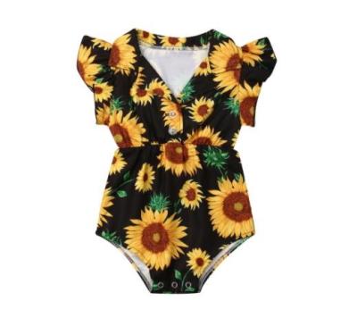 China 2022 Wholesale New Style Baby Clothing Summer Sleeveless Baby Rompers For Sale for sale