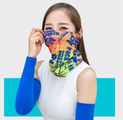 China Windproof Outdoor Recycling Sand Turban Soft Summer Sports Neck Scarf Seamless Magical Sunscreen Cover Ever Changing for sale