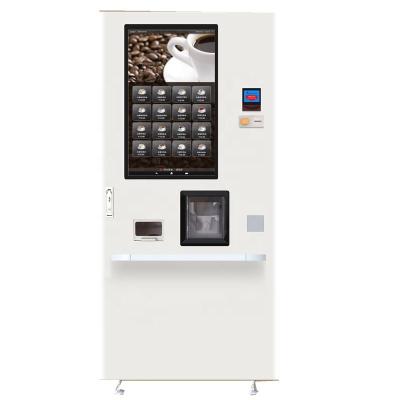 China With 32 Inch Touch Screen Freshly Ground Bean To Cup Vending Machine WF1-308F 3kg for sale