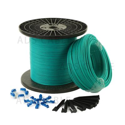 China Border Wire 2.7mm Copper Green Robots Lawn Mower Cable Perimeter Wire for sale