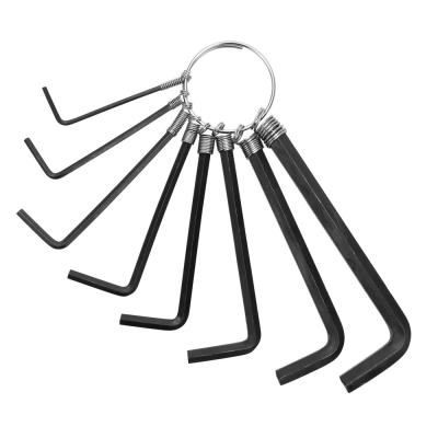 China Portable 8PCS Allen Key Wrench Hand Tool Hexagon Portable Hex for sale