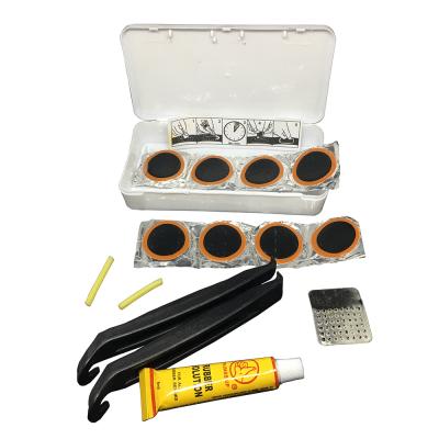 China Hot Selling Tire Repair System Bike Bicycle Flat Tire Repair Kit Tool Set for sale