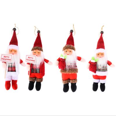 China Father Christmas Plush Toys Key Chain Custom Plush Toy Pendant for sale