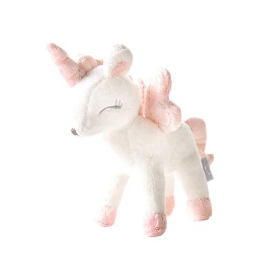 China Soft Pink unicorn plush toy cute princess skirt doll birthday gift for sale