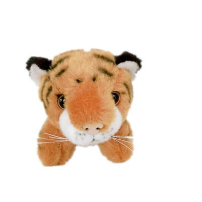 China Lovely Gift Tiger Doll Plush Keychain Small Soft Dangling Plush Toy Children Girl Gift for sale