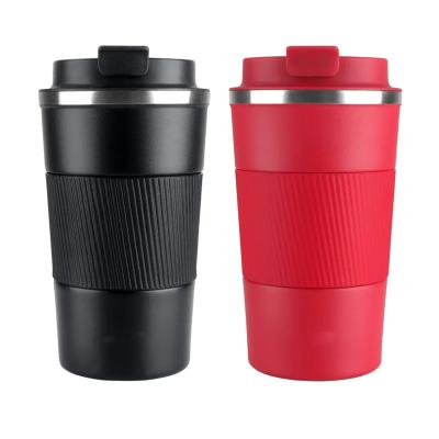 China Sustainable Coffee Mug Cups Custom Logo Coffee Travel Mug Cute Luxury Insulated Tumbler Stainless Steel Custom Travel Coffee Mugs for sale