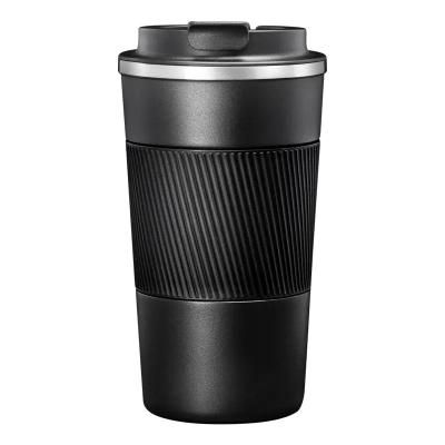 China Sustainable Double Wall Stainless Steel Insulated Travel Coffee Mug with Leak Proof Slider Lid and Straw for Coffee and Water for sale