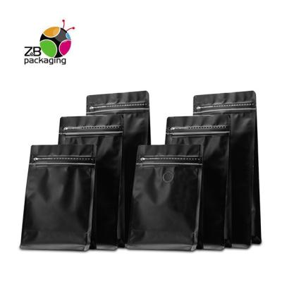 China Smell Proof Child Proof Soft Touch Packaging Material Disposable Coffee Bags Fit Bottom Package Bag Box Packaging for sale