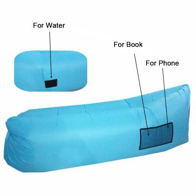 China Outdoor Inflatable Sleeping Envelope Bag Type Air Sofa Bag Blow Up Lounge Sofa Bag Sofa Carry Travel Inflatable Sleeping Envelope Bag for sale