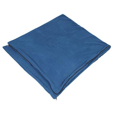 China Professional Factory Fleece Envelope Type Stadium Heated Warm Light Sleeping Bag Liner Sheet for sale