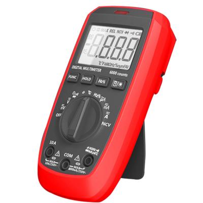 China Professional AC DC Current-Voltage Test Multimeter With 6000 Counts NCV Multimeter Current AC DC Voltage Multimeter Tester for sale