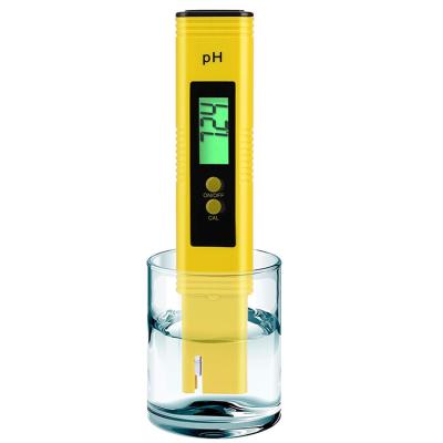 China Water Treatment Industry PH Meter With 0.00-14.00pH Digital Display Backlight LCD PH Tester Pen Meter Water Quality Detector for sale