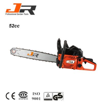 China 2-Stroke 52cc CE Approved Chainsaw Gasoline Engine Powered Chainsaw for sale