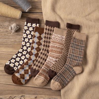 China Fashion designer Autumn Plume Socks Japanese Wild College cute style QUICK DRY thickened warm stockings for sale