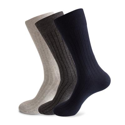 China Wholesale QUICK DRY sock socks Autumn And Winter Plus Size men's socks striped needlepoint men's double combed cotton socks for sale