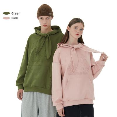 China Wholesale Fashion Essential Basic Hoodie Unisex Cute Ears Anti-wrinkle Spring Autumn Cartoon Sweatshirts for sale