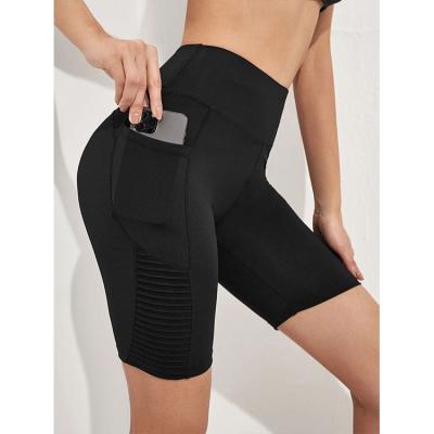 China Breathable Wholesale Seamless Sports Women Gym Fitness Running Yoga Pants Leggings With Side Pocket for sale