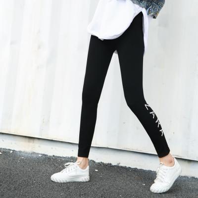 China Waist Tummy Control Fitness Leggings Women Breathable Tights Printed Sportswear Gymwear Sports Running Gaiters for sale