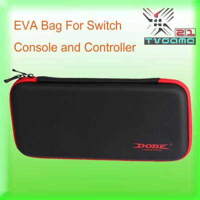 China Protective Case EVA Bag For Nintendo Switch Console And Controller Black Color for sale