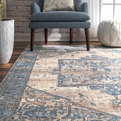 China Wholesale Indoor Sector Axminster Nordic Floor Machine Washable Weave Persian Round Wool Lounge Runner Blanket Wilton for sale