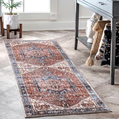 China Wholesale Washable Living Room Indoor Area New Zealand Wilton Axminster Floor Machine Weave Persian Wool Runner Blanket for sale