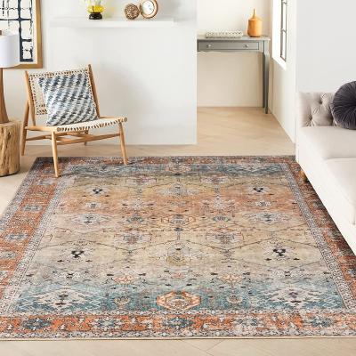 China Modern Tianjin Rug Washable Polyester Rug 100% Printed Machine Washable Rugs And Blankets for sale