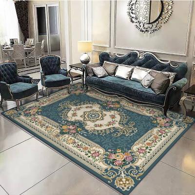 China Anti-Slip Persian Washable Bedroom Living Room Vintage Rug Design Persian Blankets for sale