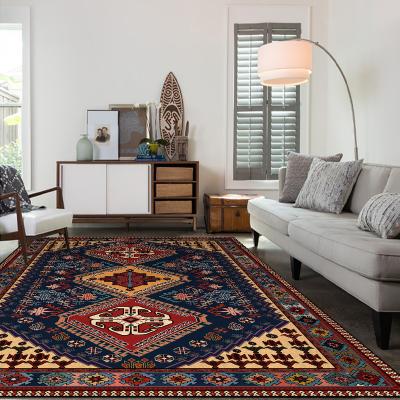 China Anti-Slip Indoor Bedroom Persian Rug Prayer Rectangle Area Rug Vintage Floor Rug Covers for sale