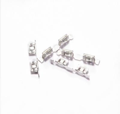 China Stainless Steel SMD SMT EMI Shielding Clip For Shielding Metal Case for sale