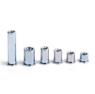 China Custom BSO Aerial/Motorcycle/Auto/Heavy Industry/Bicycle ODM Galvanized Stainless Steel Hexagon Head Steel Flat Semi Hollow Tubular Rivet for sale