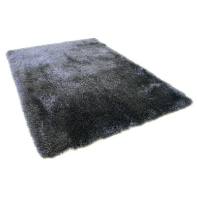 China Cheap Plush Microfiber Stripe Bedside Soft Carpet for sale