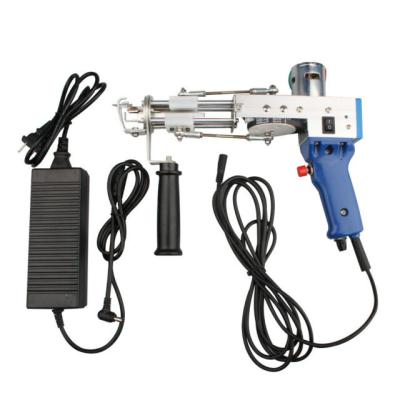 China Garment Shops Electric Manual Rug Tucking Adjustable Loop 100-240V Pile Upholster Weaving Flocking Rug Making Gun Tucking Machine for sale