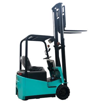 China China Forklift Electric Reach Truck 4 Wheel Full Pallet With Four Big Tyres Forklift for sale