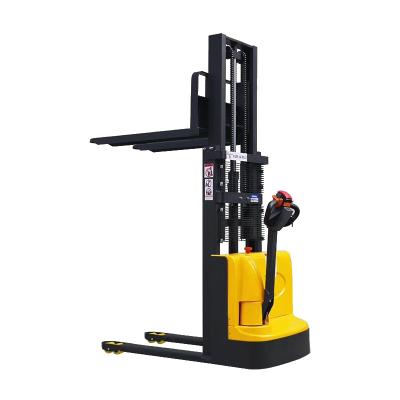 China Fork Lifter Electric Pallet Jack Full Stacker Walkie forklift en venta